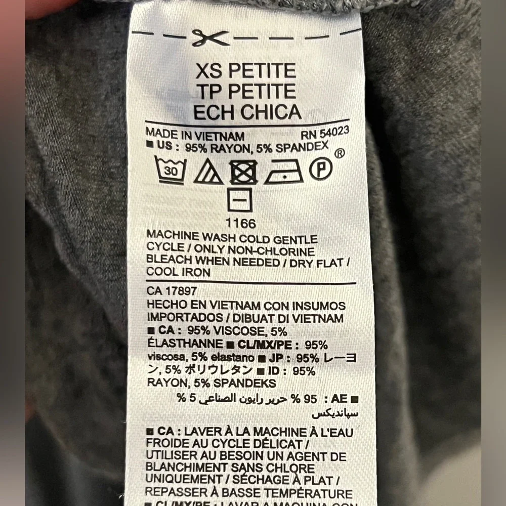 OLD NAVY Women’s Gray Short Sleeve Swing Dress Size XSP